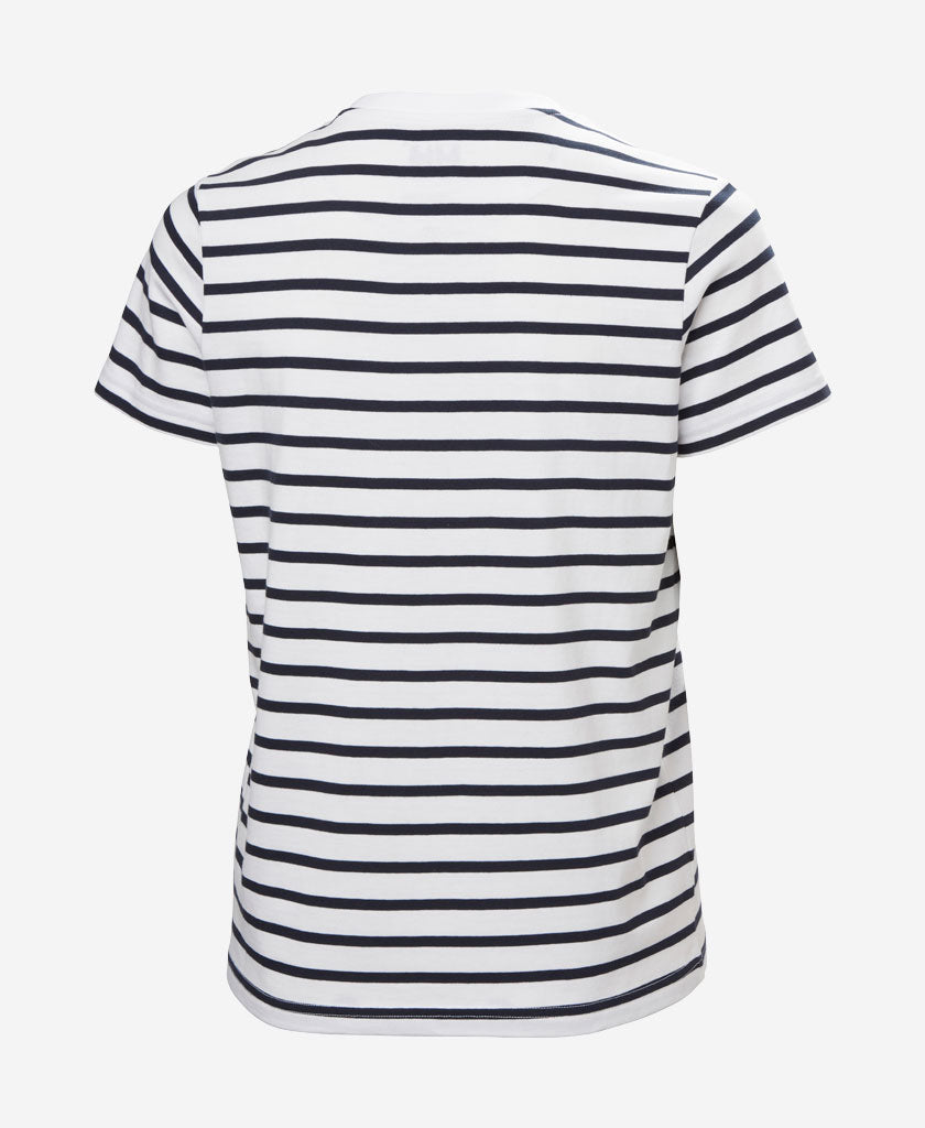 W CORE GRAPHIC T-SHIRT 2.0, White Lifestyle Stripe Yd