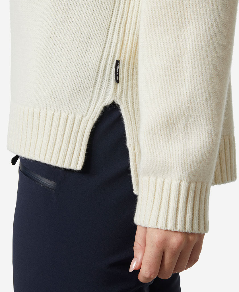 W BLISS SKI KNIT SWEATER, Cream