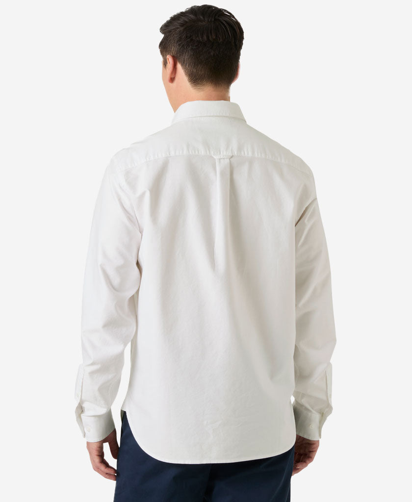 SHORE LS SHIRT, White