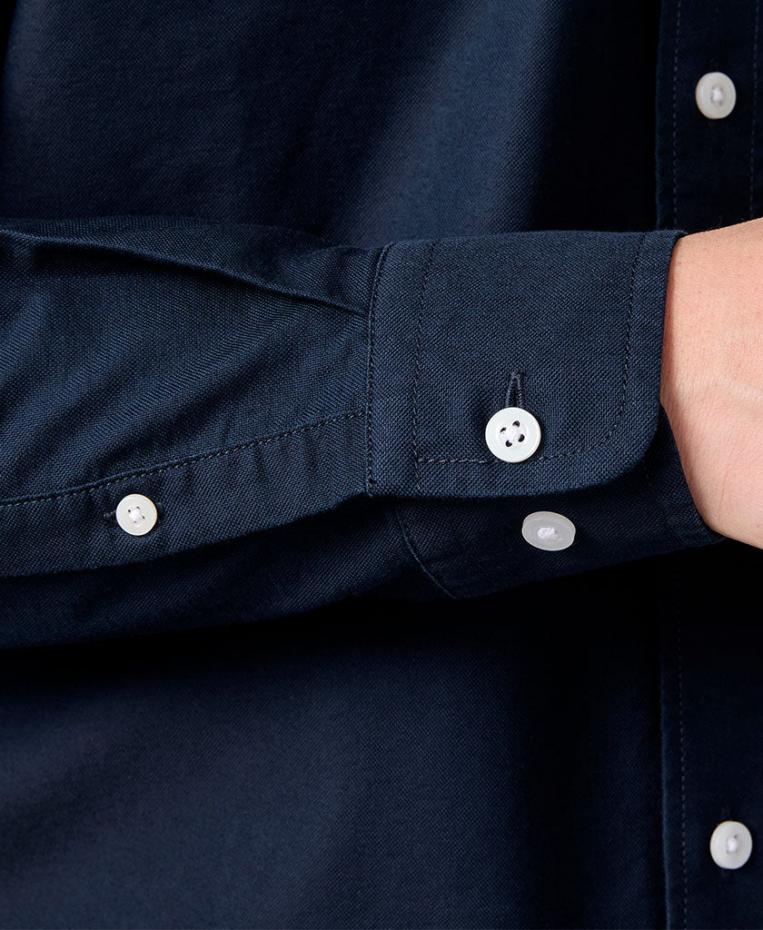 SHORE LS SHIRT, Navy