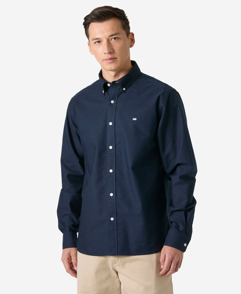 SHORE LS SHIRT, Navy