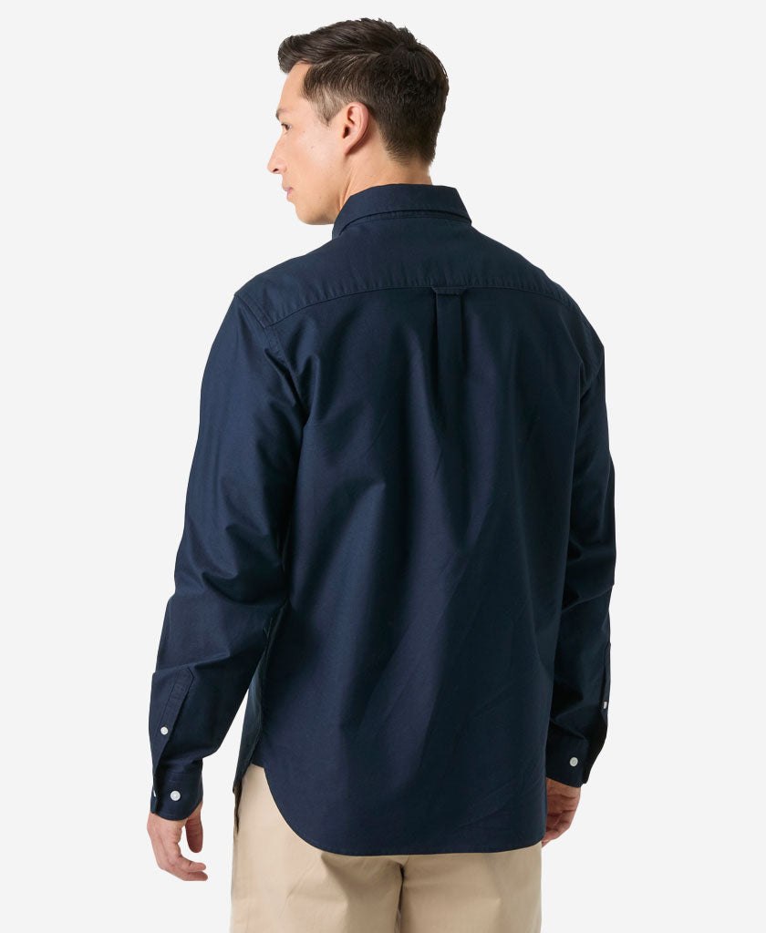 SHORE LS SHIRT, Navy