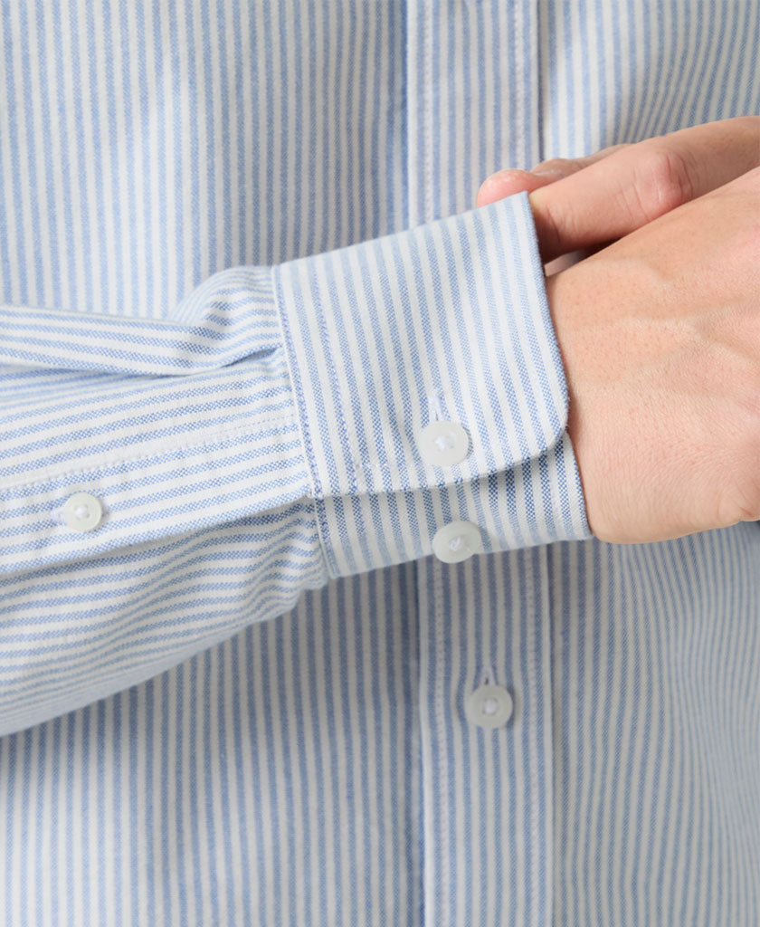 SHORE LS SHIRT, Bright Blue