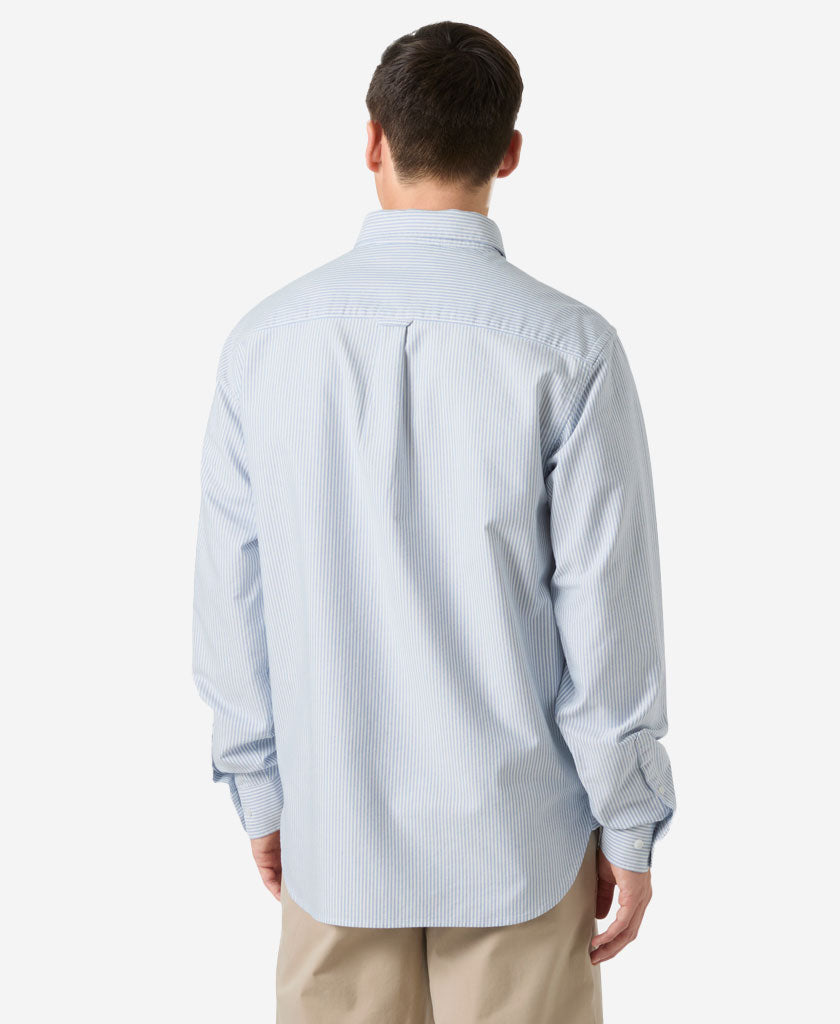 SHORE LS SHIRT, Bright Blue