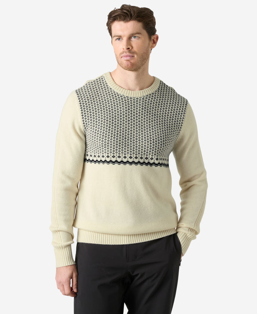 AFTON KNIT SWEATER, Cream