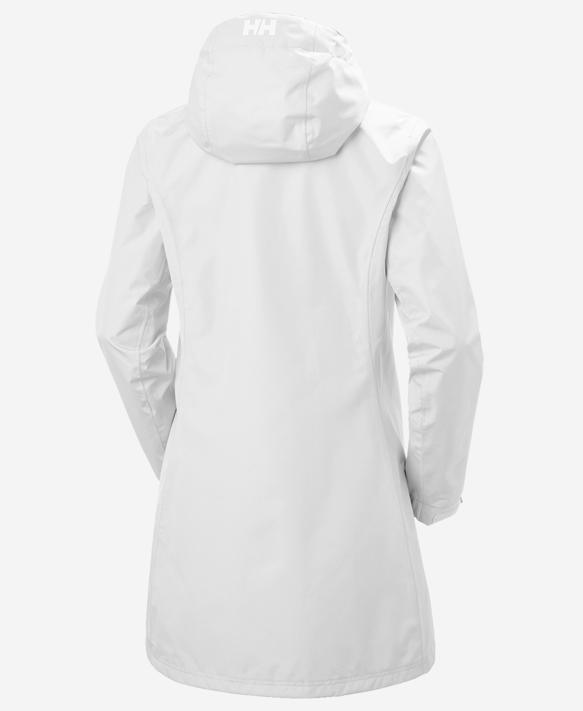W LONG BELFAST JACKET, White
