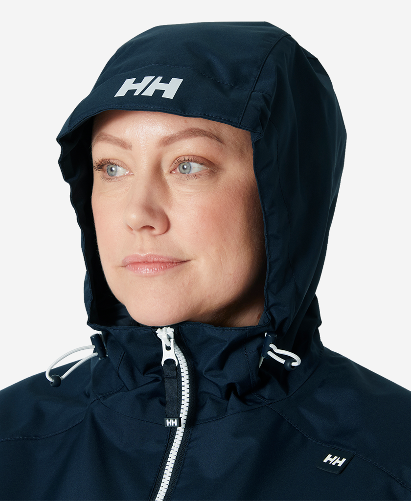 W LONG BELFAST JACKET, Navy