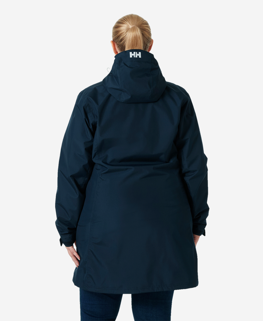 W LONG BELFAST JACKET, Navy