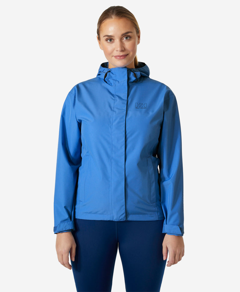 Seven J Jacket In Ultra Blue | Womens Raincoat | Helly Hansen AU