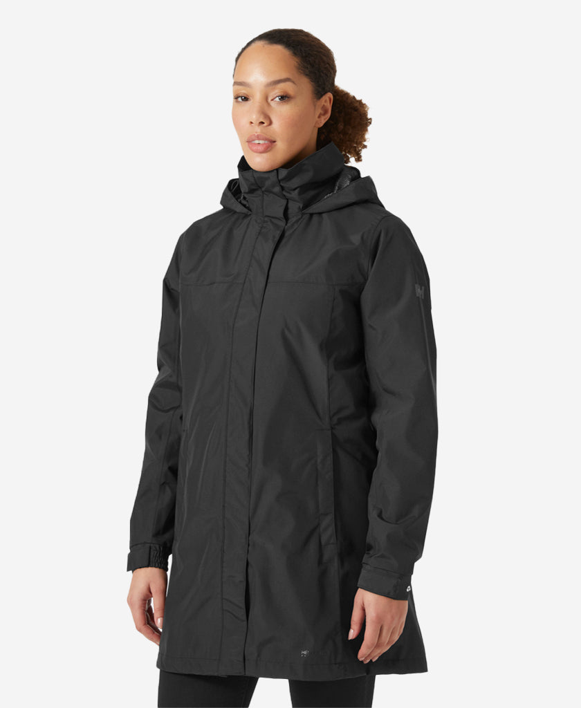 W ADEN LONG JACKET, Black: Embrace the Elements with Helly Hansen AU