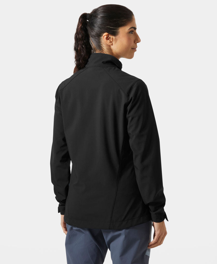 W PARAMOUNT SOFTSHELL JACKET, Black