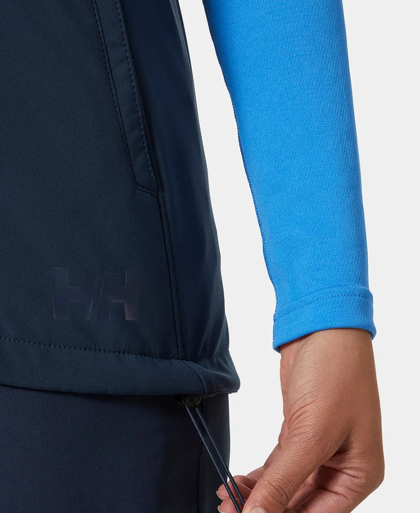 W PARAMOUNT SOFTSHELL VEST, Navy