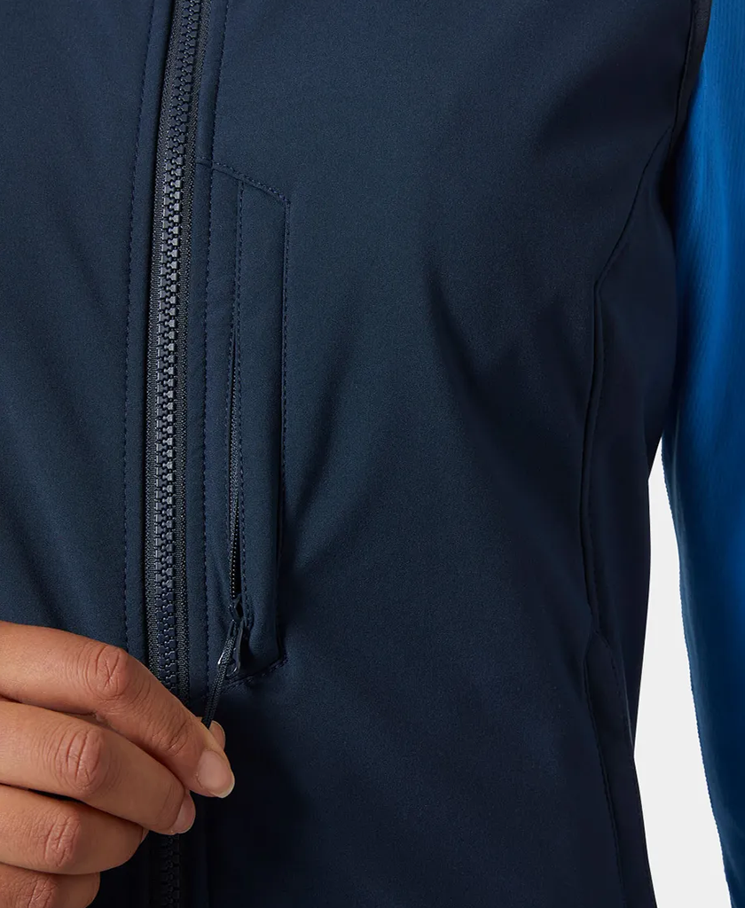 W PARAMOUNT SOFTSHELL VEST, Navy
