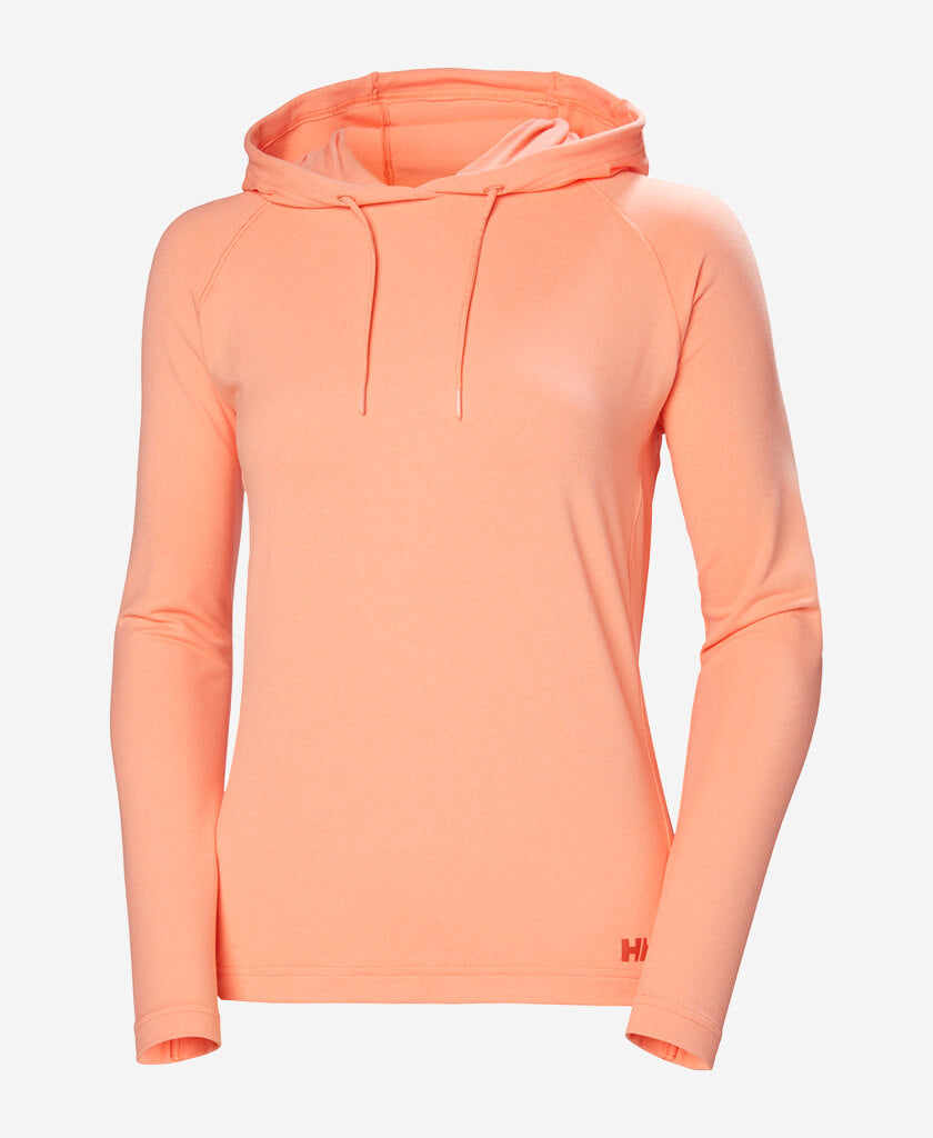 W VERGLAS LIGHT HOODIE, Rose quartz