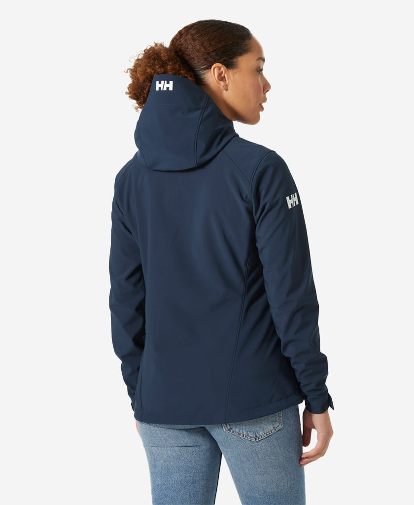 W PARAMOUNT HOOD SOFTSHELL JKT, Navy