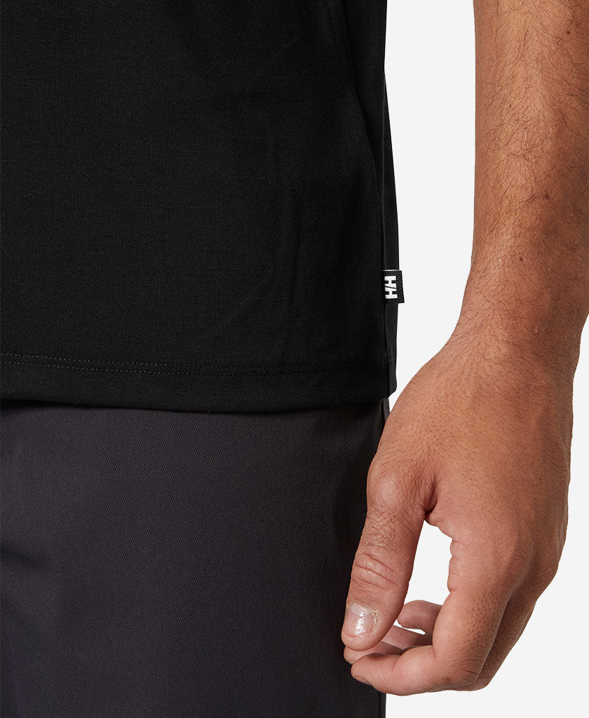 SKOG RECYCLED GRAPHIC T-SHIRT, Black