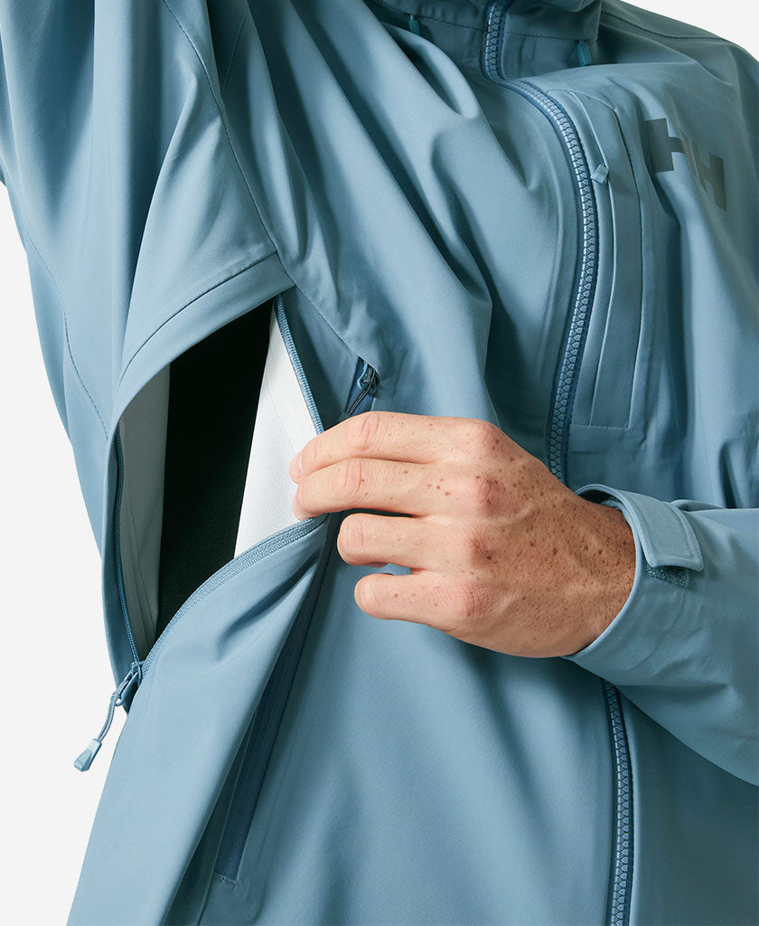 VERGLAS BC  JACKET, Washed Navy