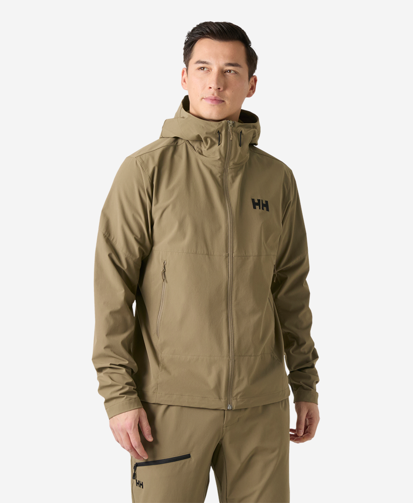 BLAZE SOFTSHELL HOOD, Bedrock