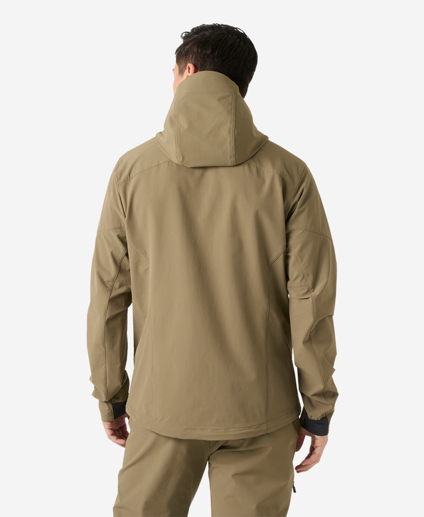 BLAZE SOFTSHELL HOOD, Bedrock