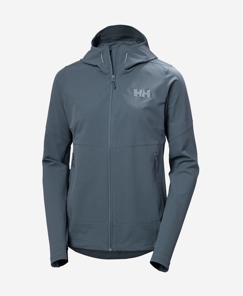 W BLAZE SOFTSHELL HOOD, Alpine Frost