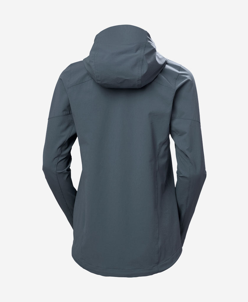 W BLAZE SOFTSHELL HOOD, Alpine Frost