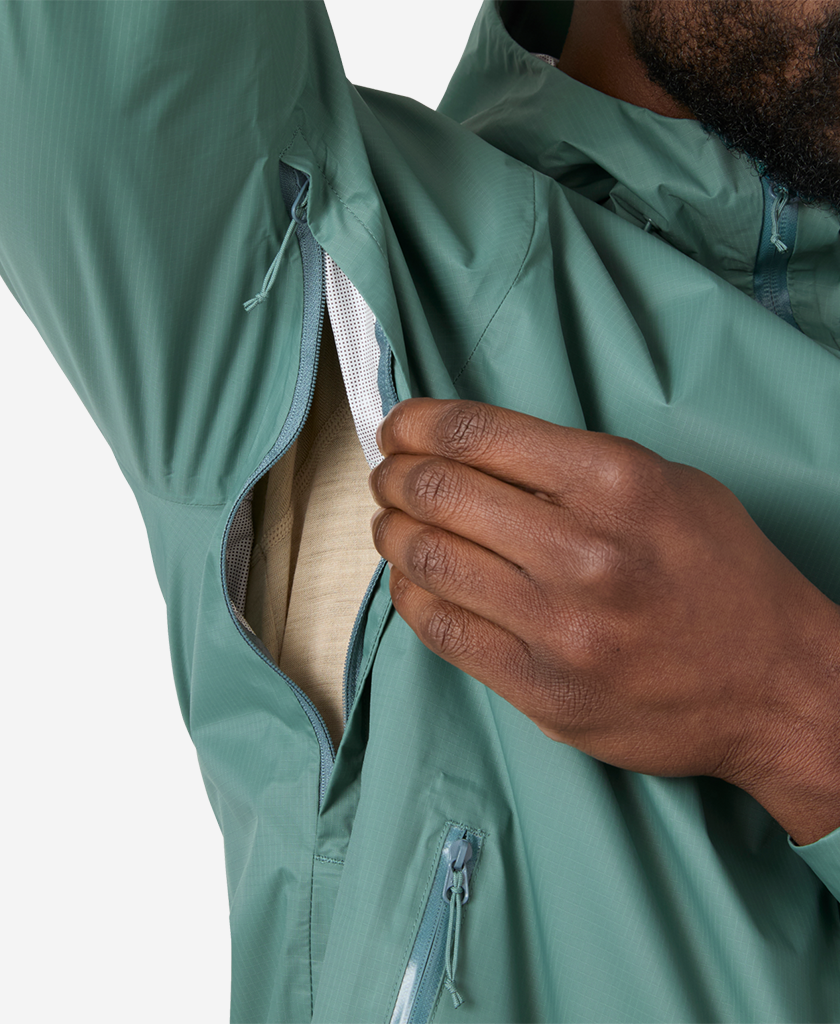TERRA MICRO JACKET, Opal Green
