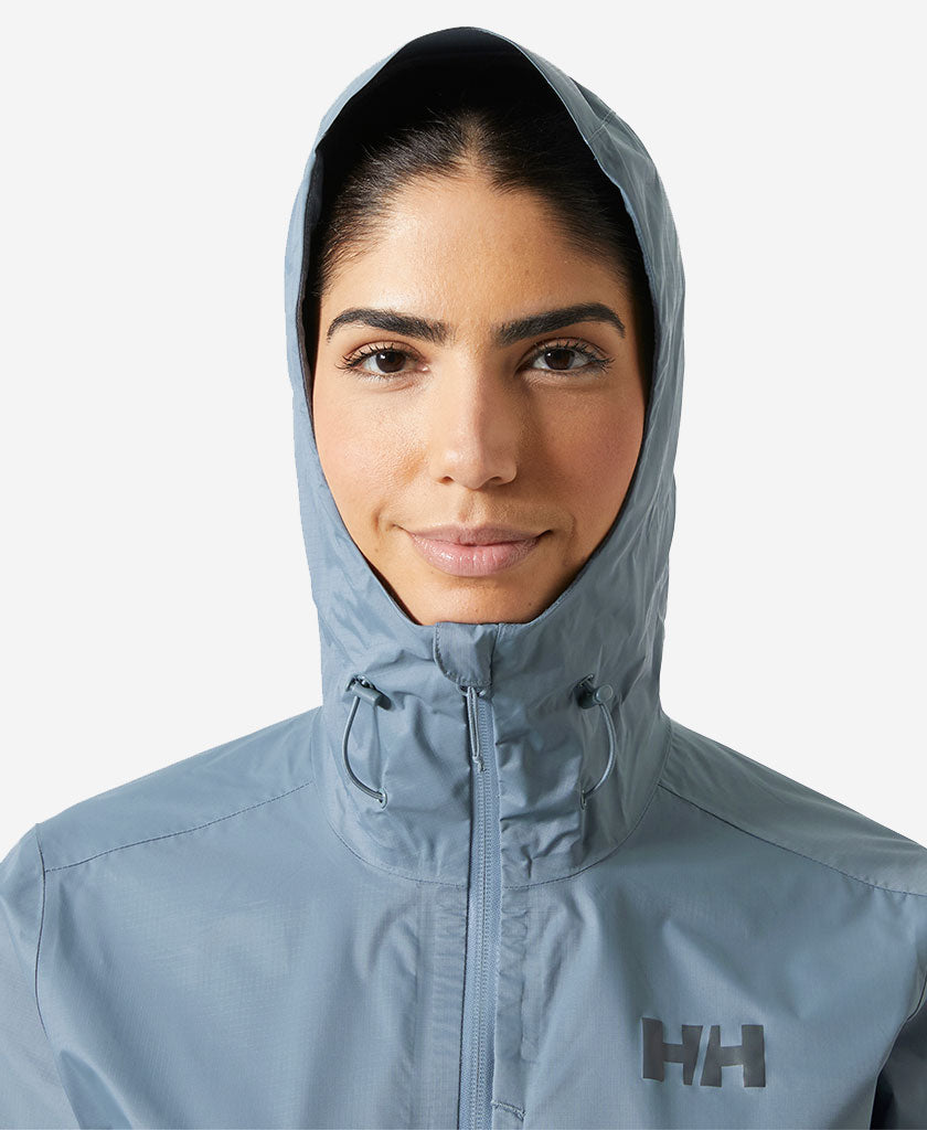 W TERRA MICRO JACKET, Washed Navy