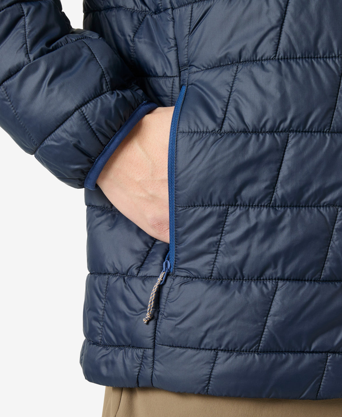 LIFALOFT HOODED INSULATOR, Navy