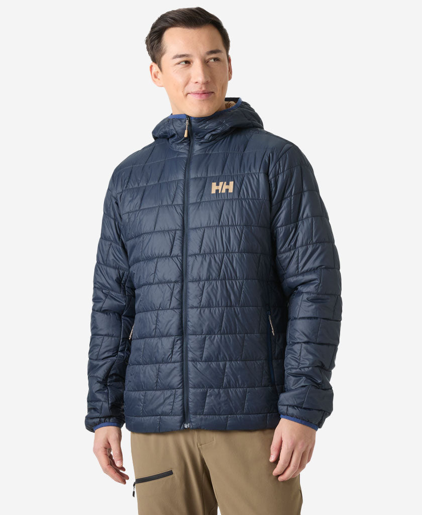 LIFALOFT HOODED INSULATOR, Navy