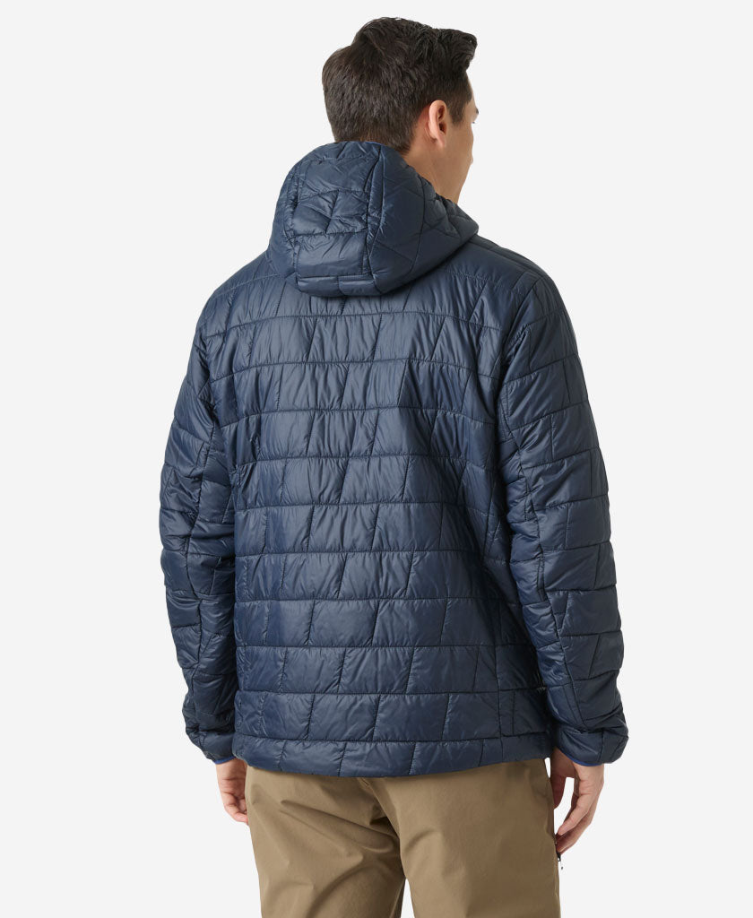 LIFALOFT HOODED INSULATOR, Navy