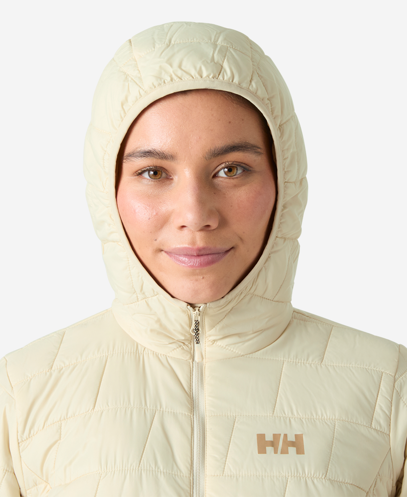 W LIFALOFT HOODED INSULATOR, Cream