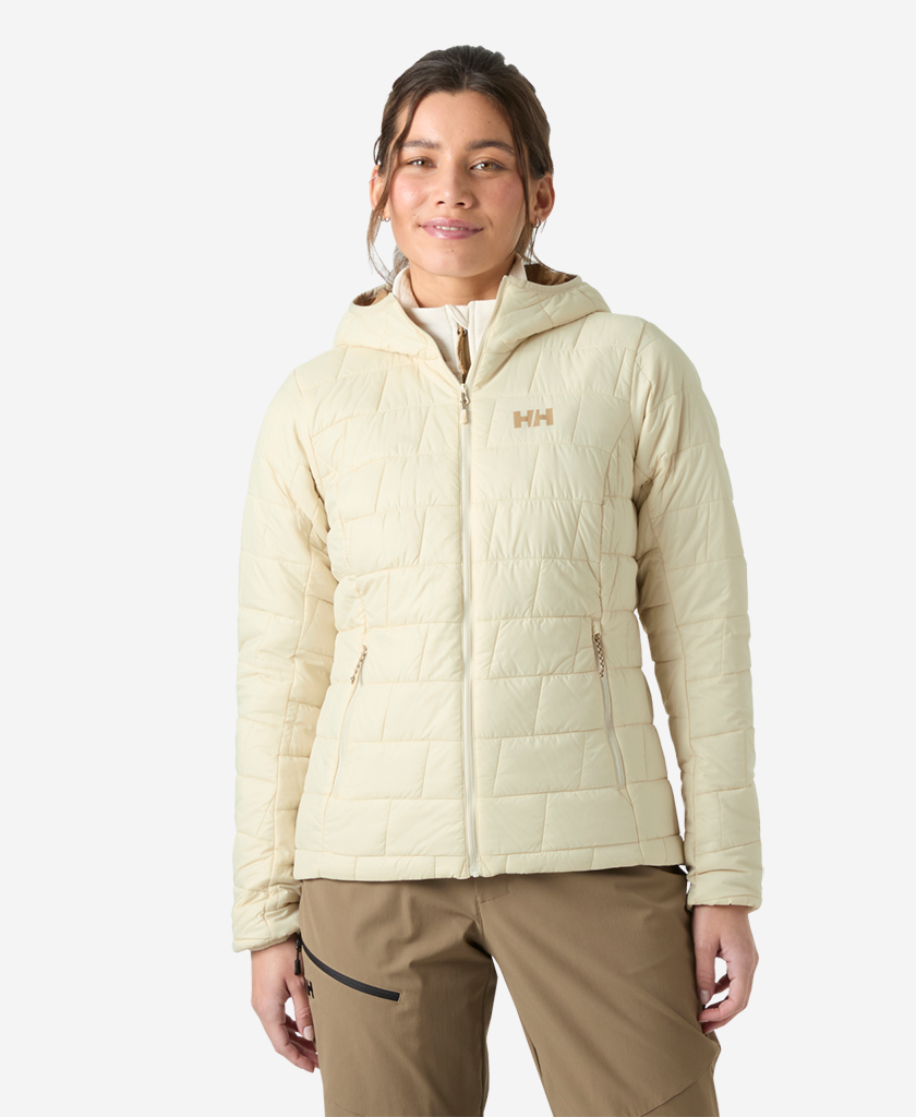 W LIFALOFT HOODED INSULATOR, Cream