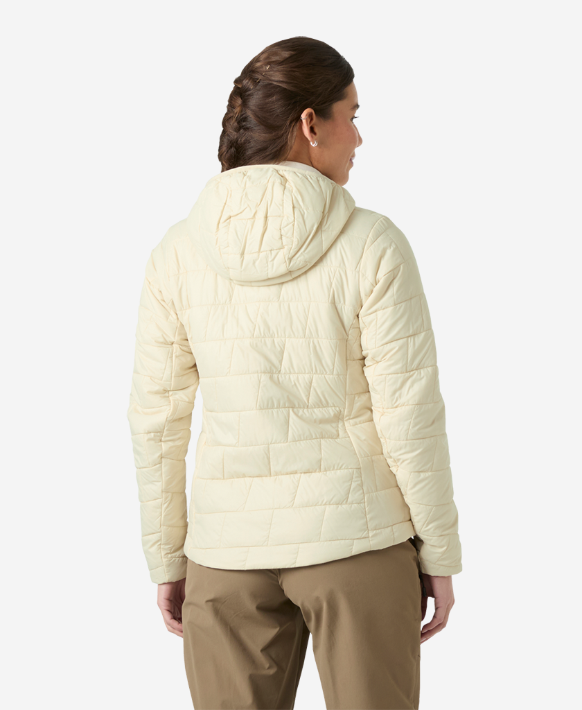 W LIFALOFT HOODED INSULATOR, Cream