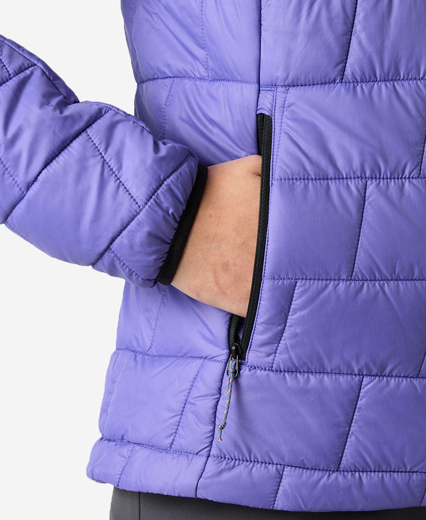 W LIFALOFT HOODED INSULATOR, Ultra Violet