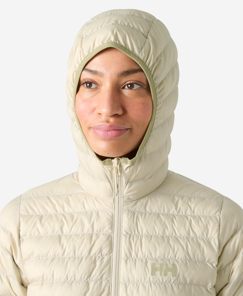 W SIRDAL HOODED INSULATOR, Cream