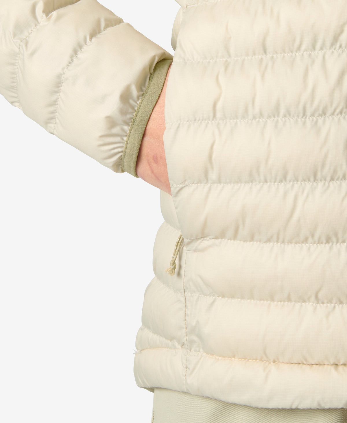 W SIRDAL HOODED INSULATOR, Cream
