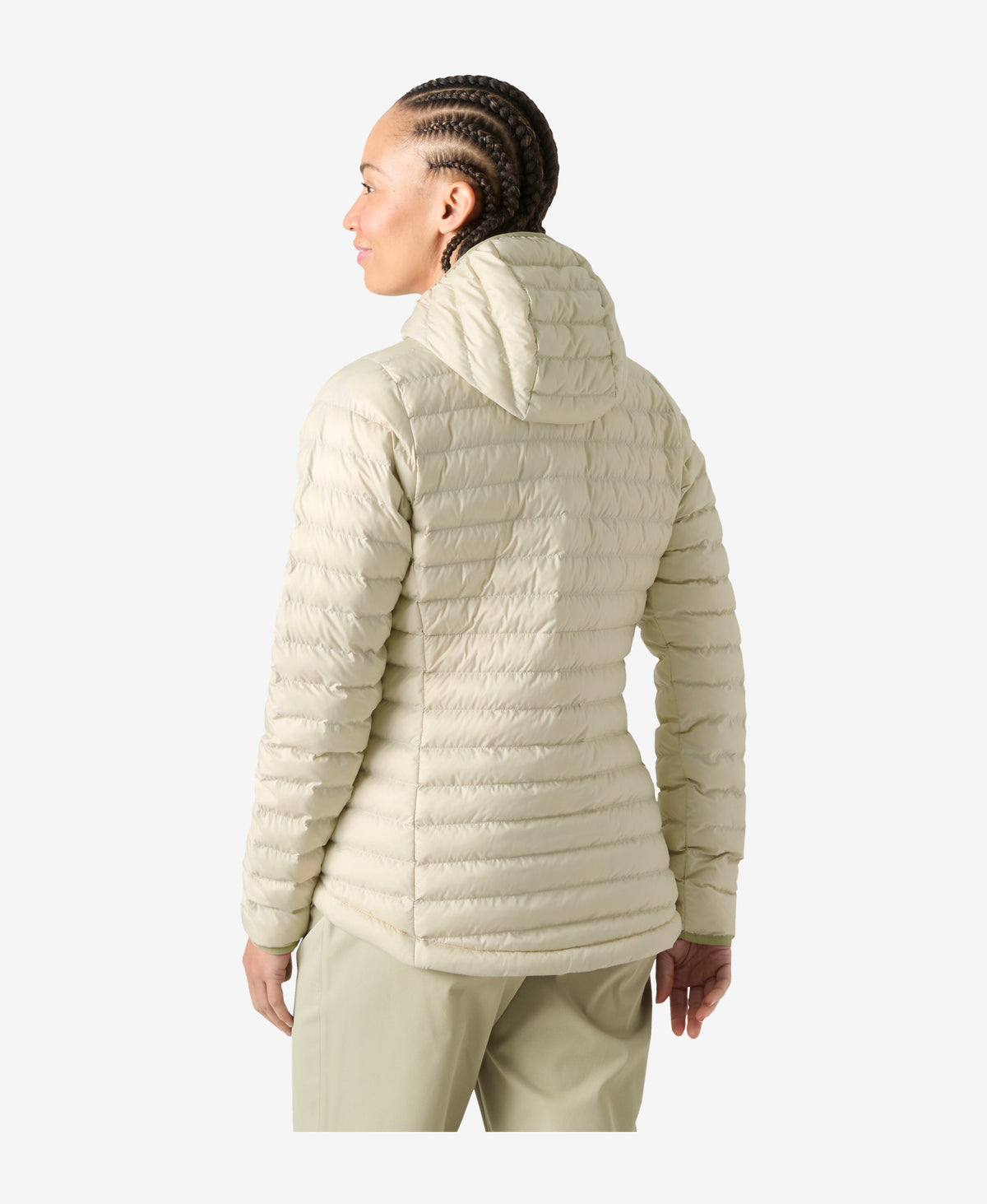 W SIRDAL HOODED INSULATOR, Cream