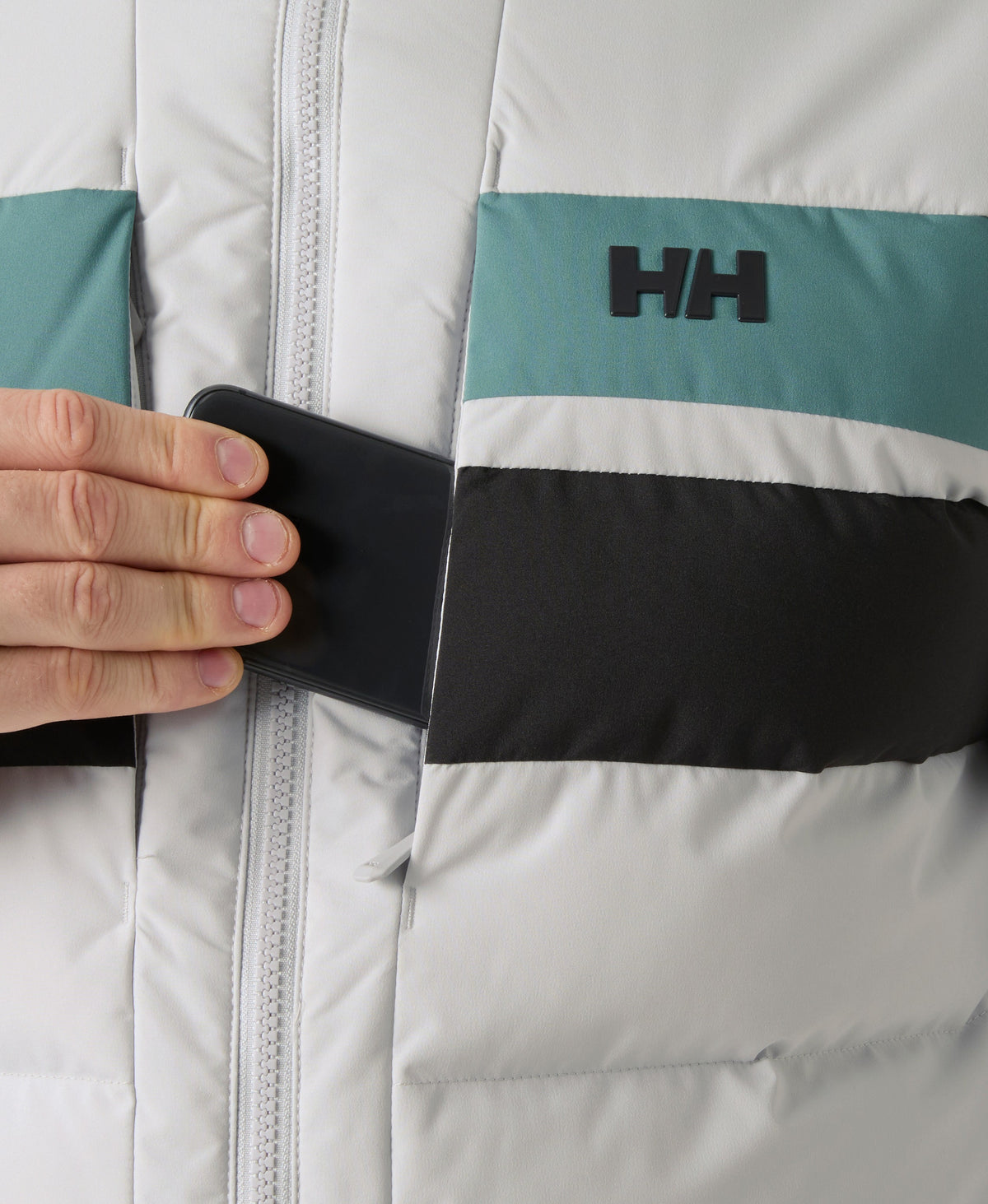 BOSSANOVA PUFFY JACKET, Grey Fog