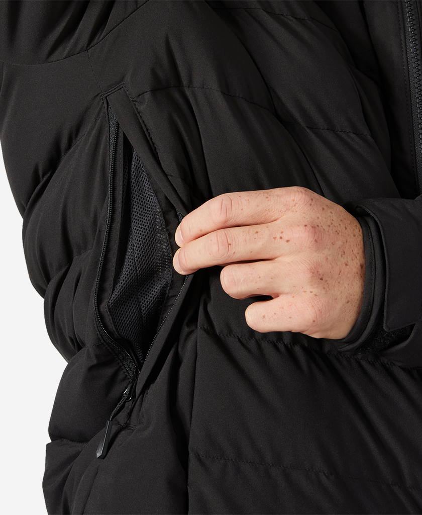BOSSANOVA PUFFY JACKET, Black