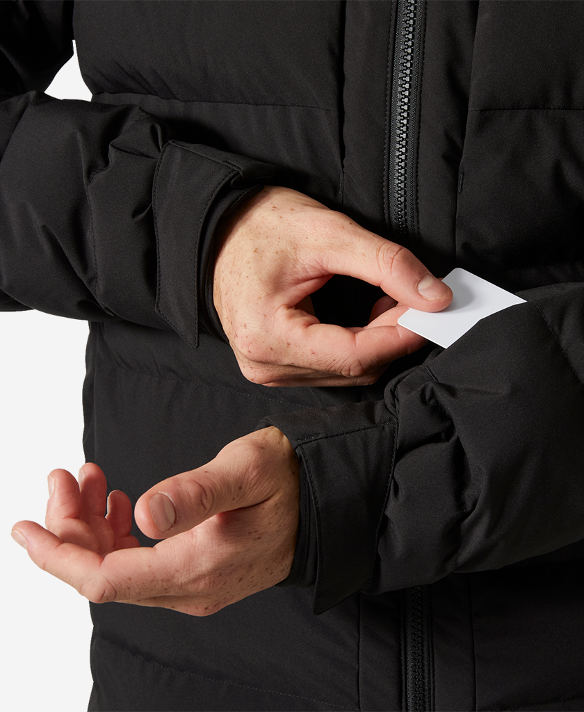BOSSANOVA PUFFY JACKET, Black