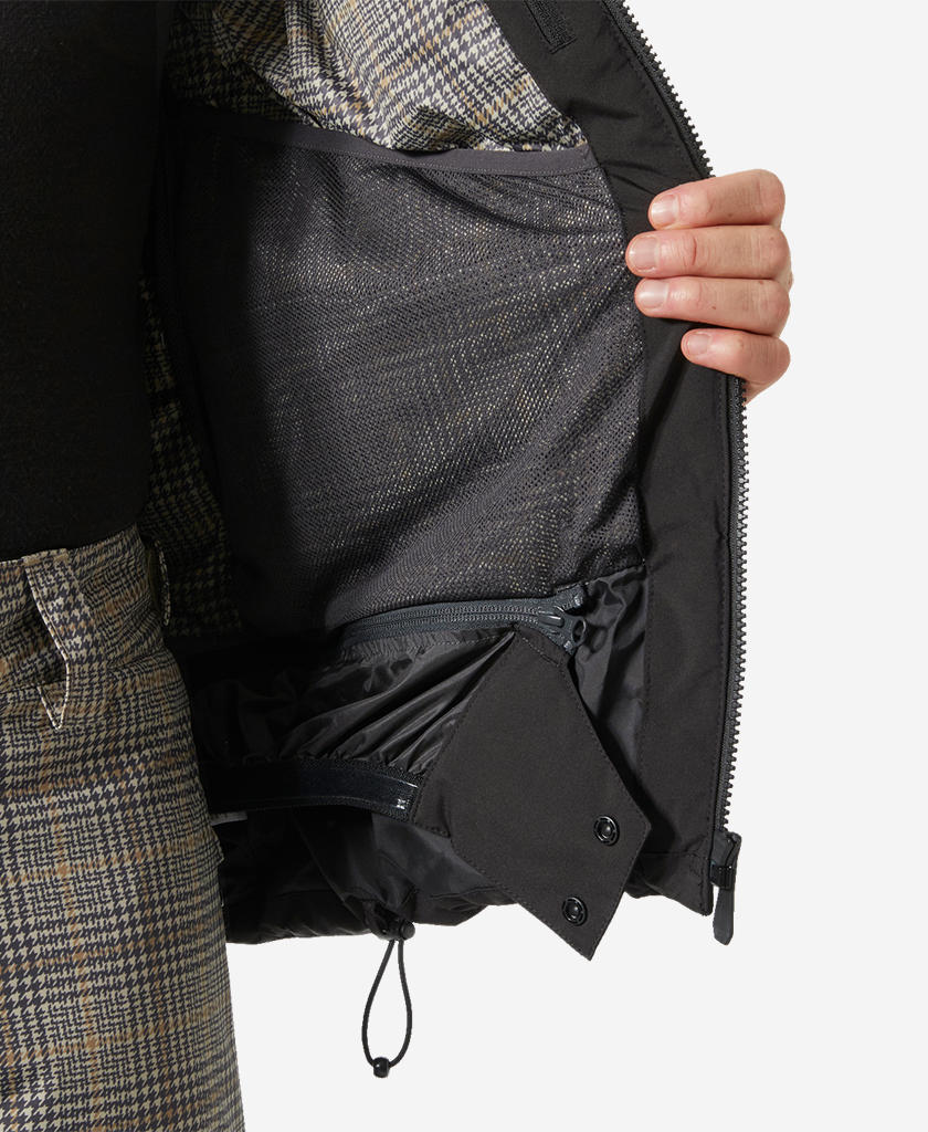 BOSSANOVA PUFFY JACKET, Black