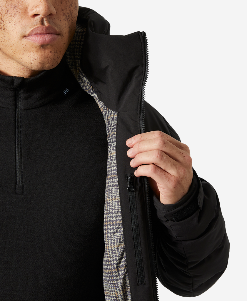 BOSSANOVA PUFFY JACKET, Black