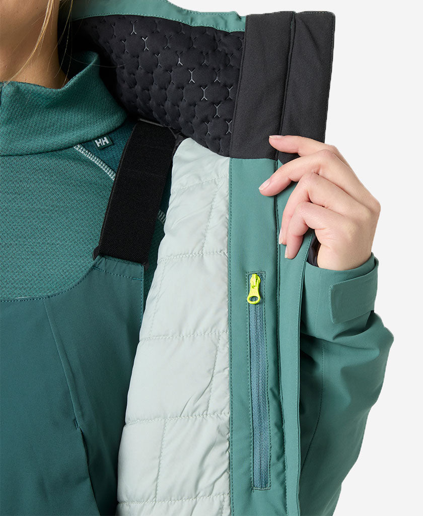 W ALPHELIA LIFALOFT JACKET, Opal Green