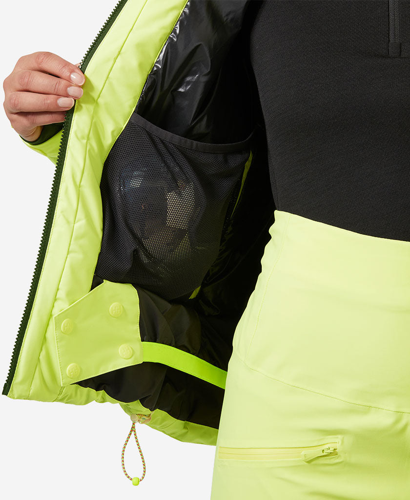 W COURCHEVEL JACKET, Sunny Lime