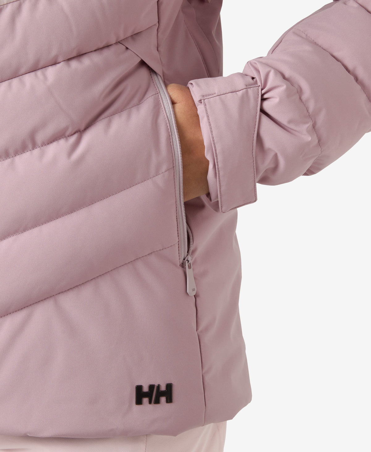 W IMPERIAL PUFFY JACKET, Purple Clay