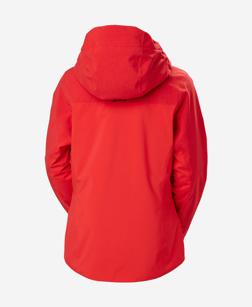 W SNOWPLAY JACKET, Alert Red