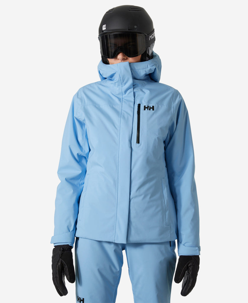 Blue fashion snow jacket