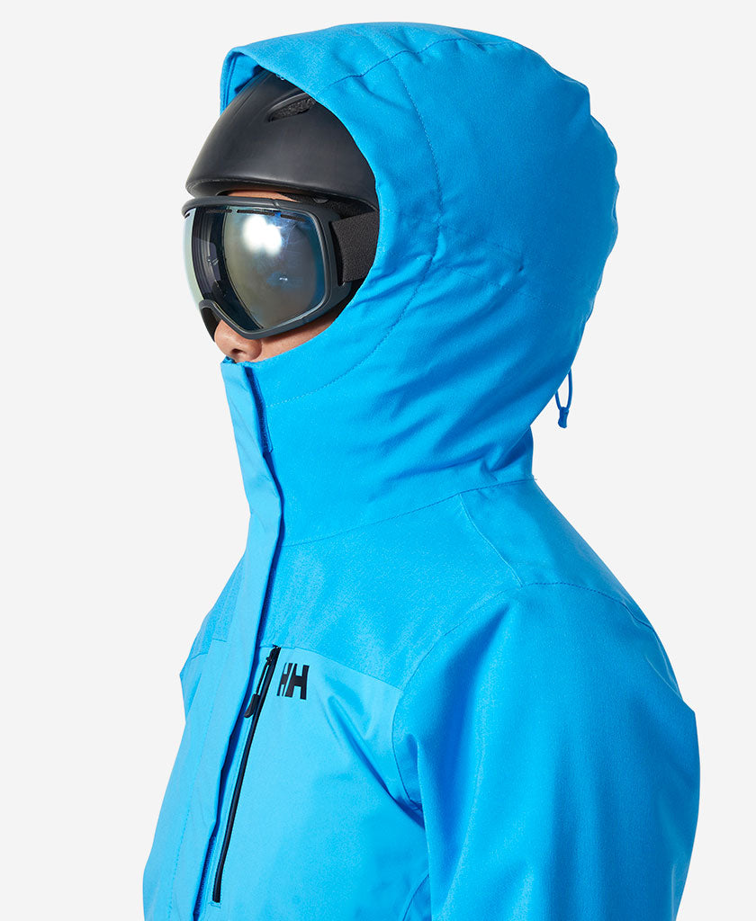 Cyan Jacket WOMENS SNOWPLAY JACKET, Cyan | Helly Hansen AU