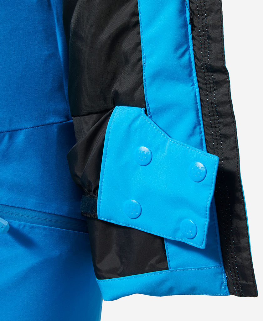 W SNOWPLAY JACKET, Cyan