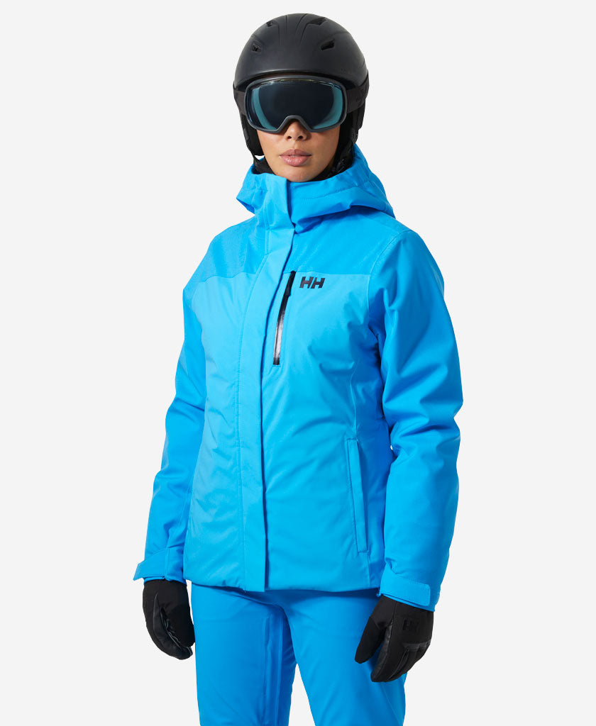 WOMENS SNOWPLAY JACKET, Cyan | Helly Hansen AU